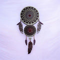 Layered Wood Mandala Dreamcatcher Wall Art ✨