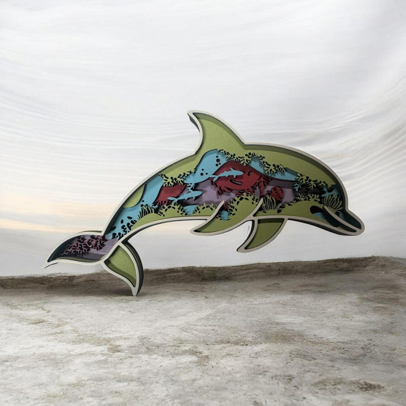 Laser Layered Dolphin